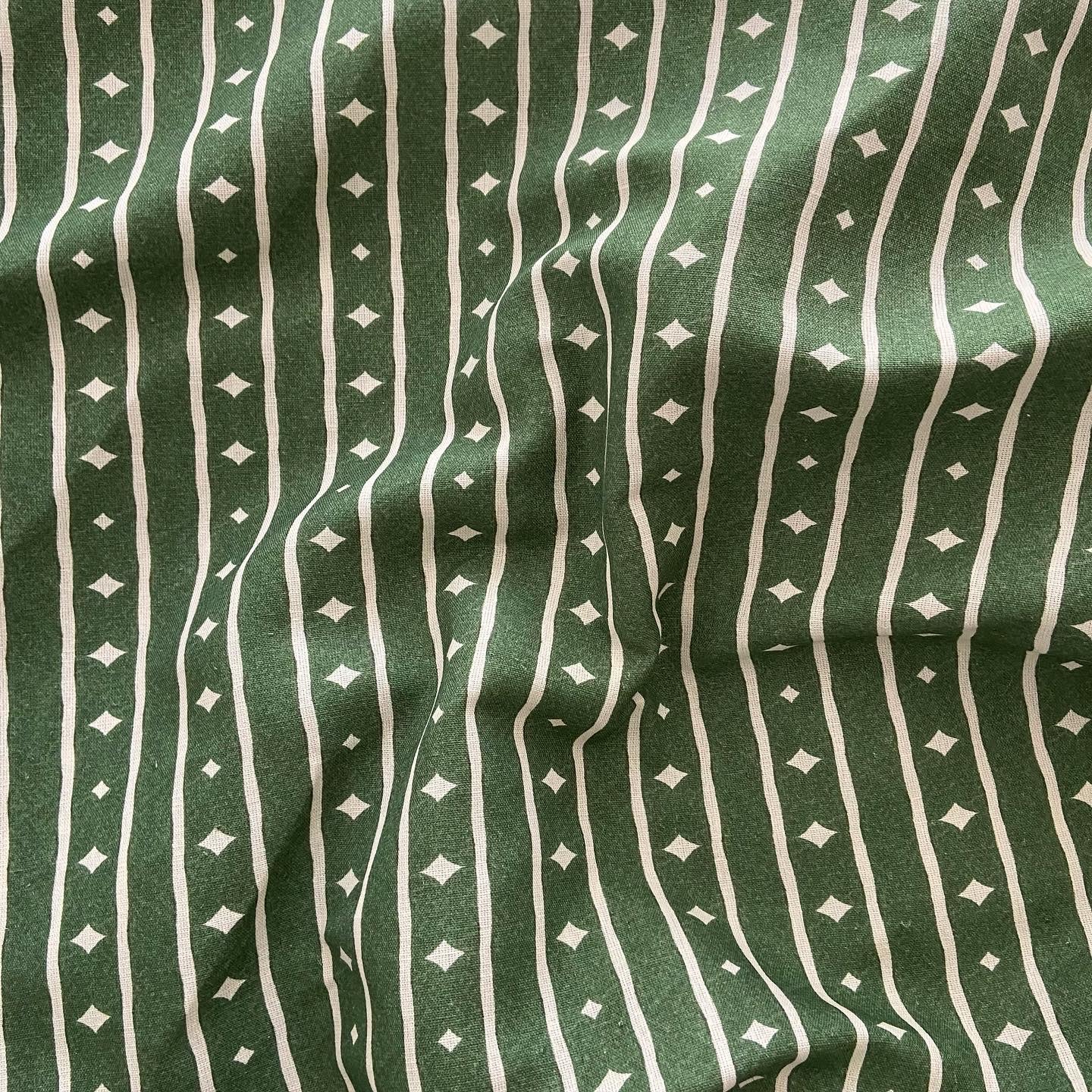 Diamond Stripe - Green