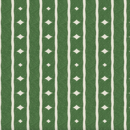 Diamond Stripe - Green