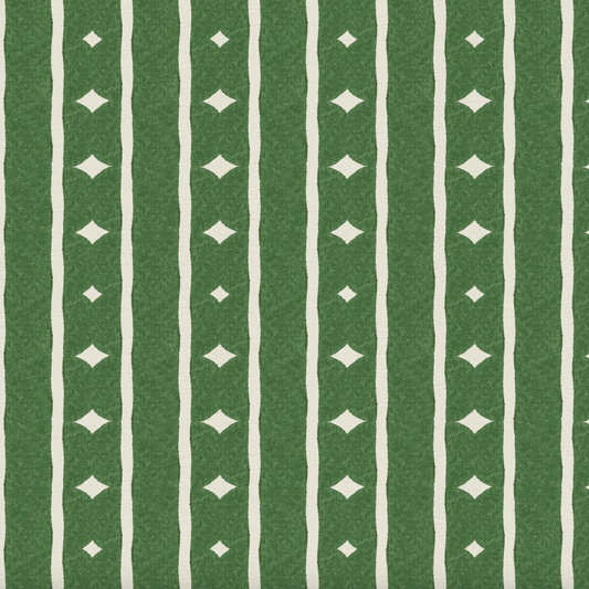 Diamond Stripe - Green