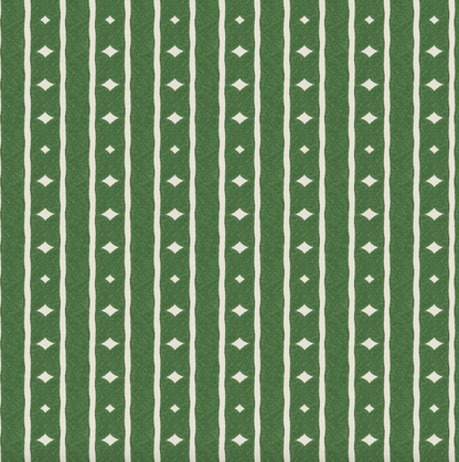 Diamond Stripe - Green