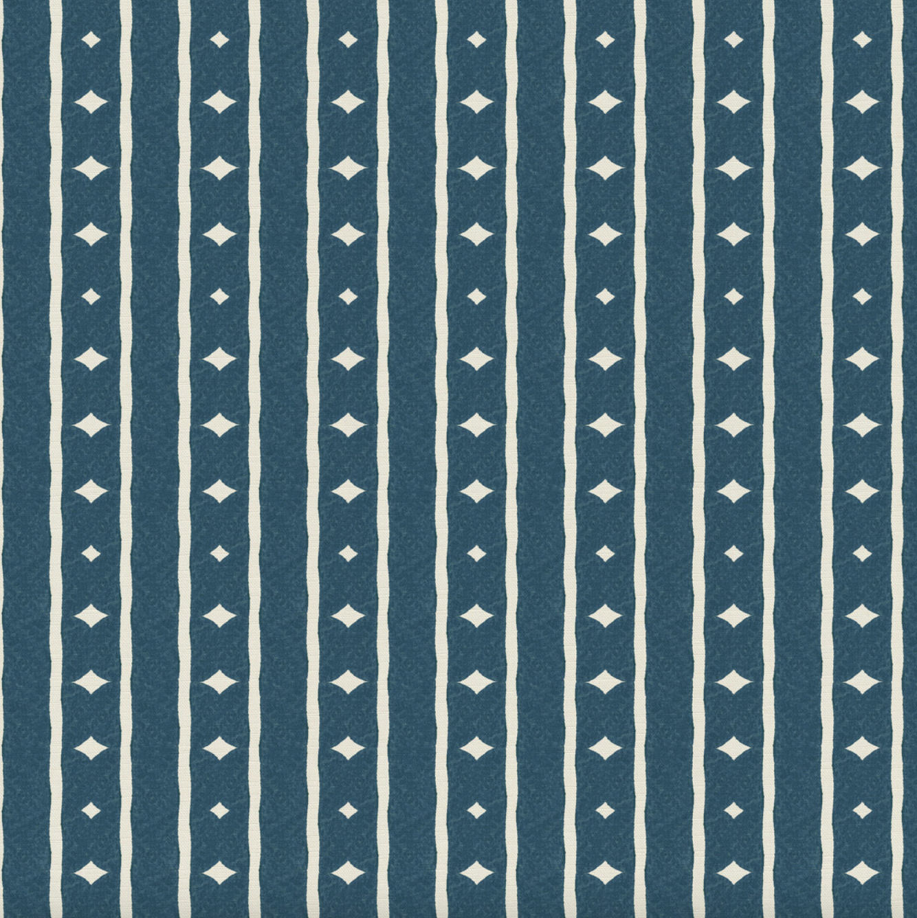 Diamond Stripe - Navy