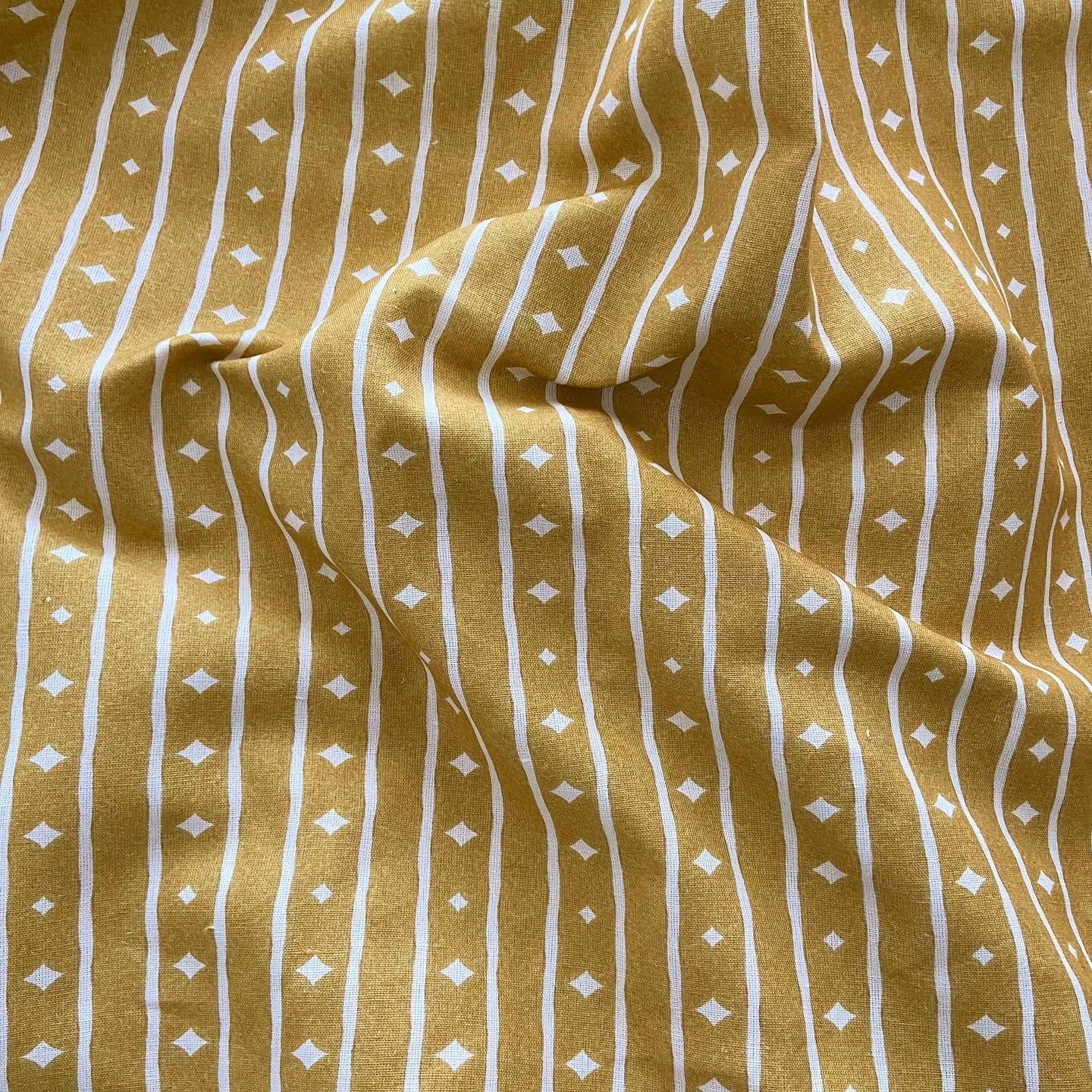 Diamond Stripe - Yellow