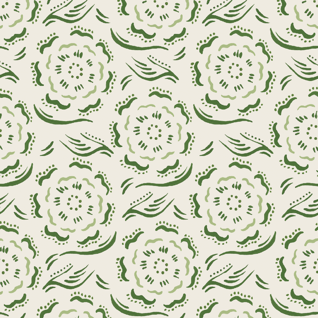 Peony - Green