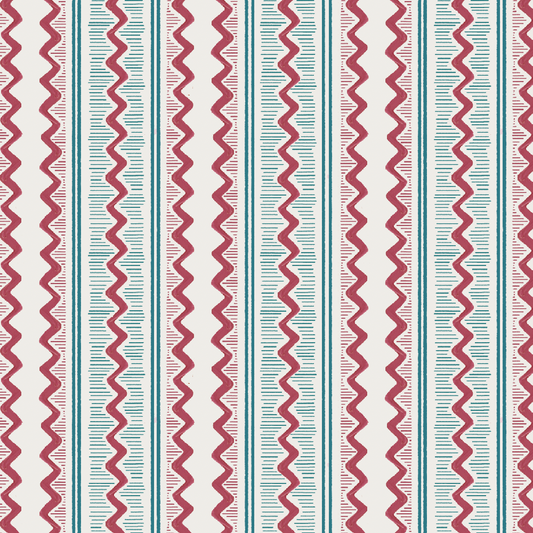 Zig Zag - Pink & Blue